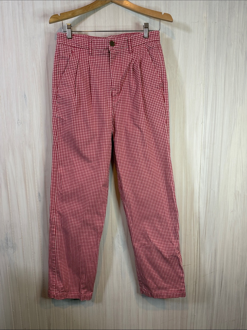 TEDDY FRESH CHECKERED 1940 COTTON TROUSERS 29
